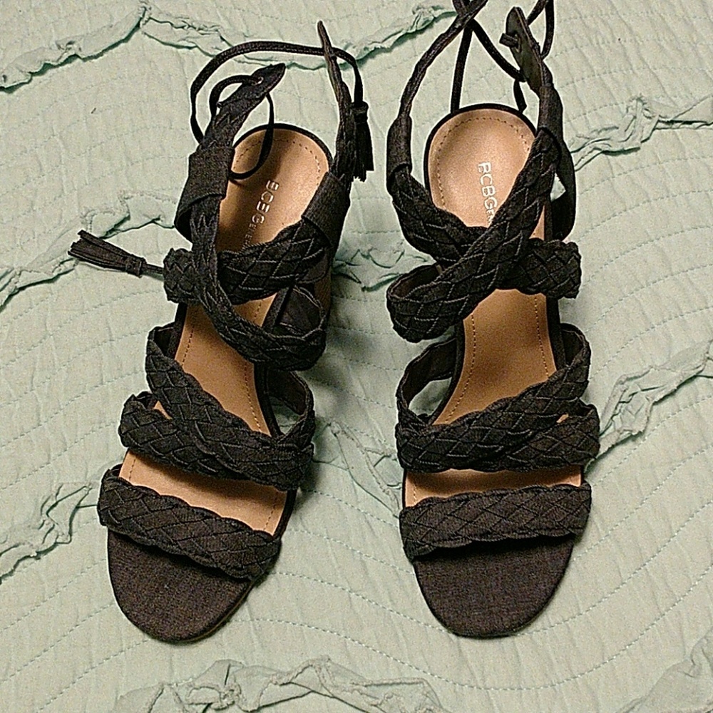 BCBG Jean Heeles Sandels